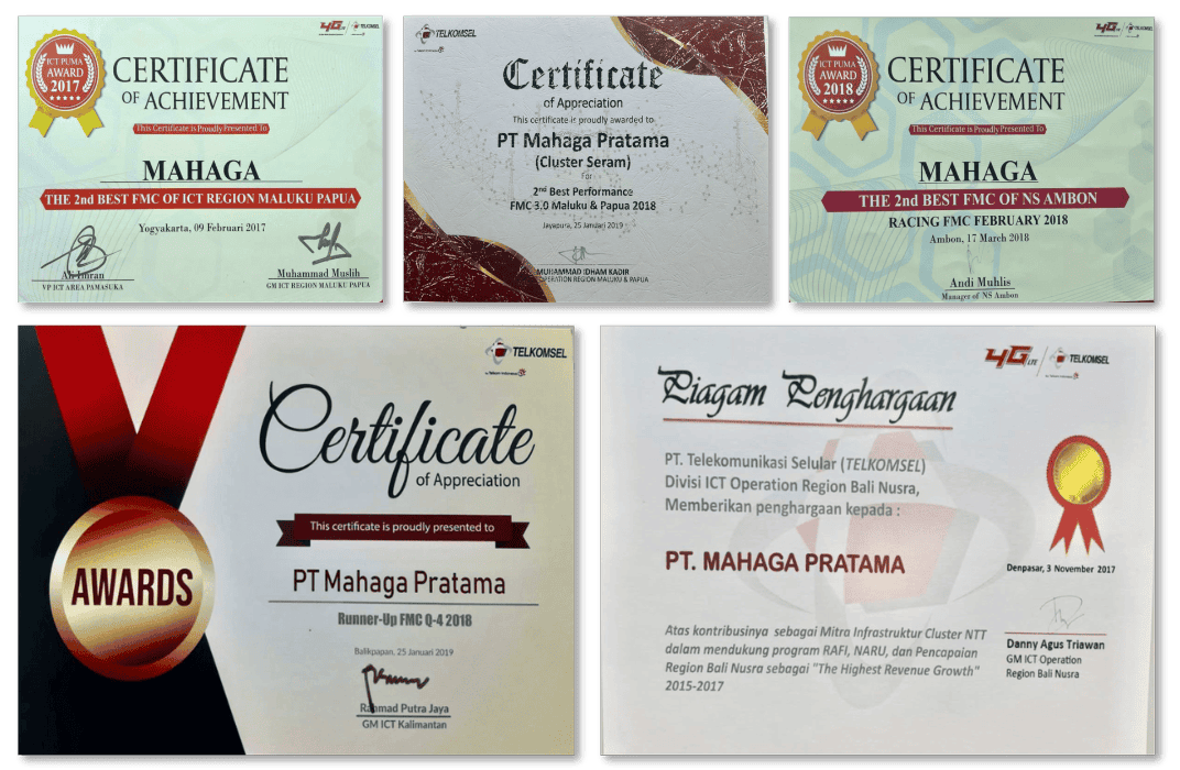 certificate mahaga